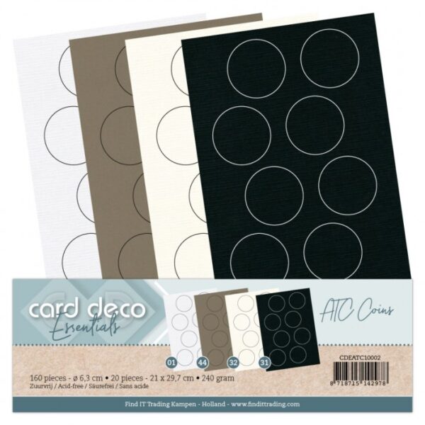 Card Deco Essentials - ATC Coins CDEATC10002