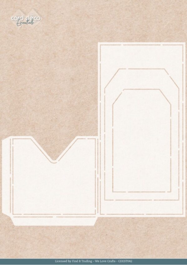 Stencil - Card Deco Essentials - Falling for Christmas - Pocket - A4 CDEST042