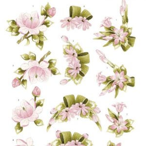 3D Push Out - Precious Marieke - Blossom Blush - Pink SB10966