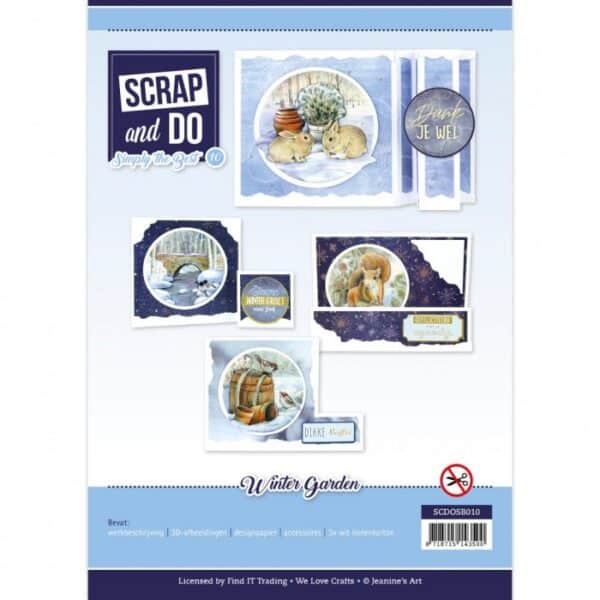 Scrap and Do Simply the Best - Jeanines Art - Winter Garden SCDOSB010