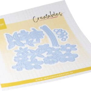 Creatables stencil Flower Garden LR0891