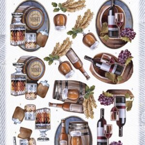 3D Cutting Sheets - Amy Design - We Are Men - Drinks CD12255