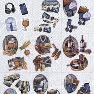 Cutting Sheets - Amy Design - We Are Men - Mini CD12258