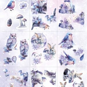 Cutting Sheets - Berries Beauties - Mystic Winter - Mini CD12264