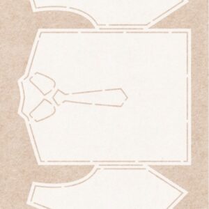 Stencil - Card Deco Essentials - We Are Men - Suit - A5 CDEST047
