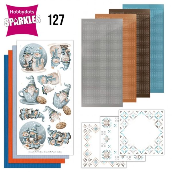 Sparkles 127 - Yvonne Creations - Winter Gnomes SPDO127