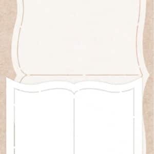 Stencil - Card Deco Essentials - Hygge Harmony - Book - A5  CDEST050