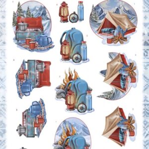 3D Push Out - Amy Design - Hygge Harmony - Outdoor Cooking SB10984