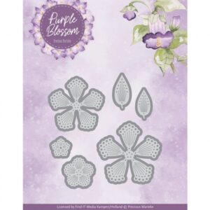 Dies - Precious Marieke - Purple Blossom - Blossom Fantasy Flowers PM10277