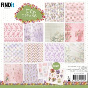 Paperpack - Amy Design - Tulip Dreams 20 x 20 cm ADPP10065