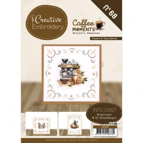 Creative Embroidery 68 - Berries Beauties - Coffee momentCB10068