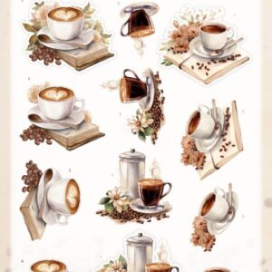 3D Cutting Sheet - Berries Beauties - Coffee Moments - Cup of Coffee CD12315