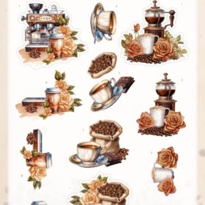 3D Cutting Sheet - Berries Beauties - Coffee Moments - Coffee Machine CD12316