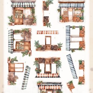 3D Cutting Sheet - Berries Beauties - Coffee Moments - Coffee Shop CD12318