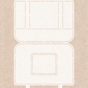 Stencil - Card Deco Essentials - Tulip Handbag  CDEST058