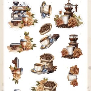 3D Push out Sheet - Berries Beauties - Coffee Moments - Coffee Machine SB11010
