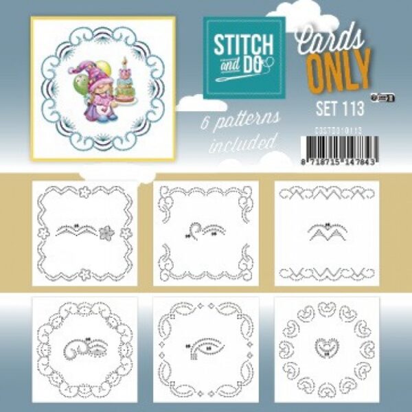 Stitch and Do - Cards Only 4K - Set 113 COSTDO10113