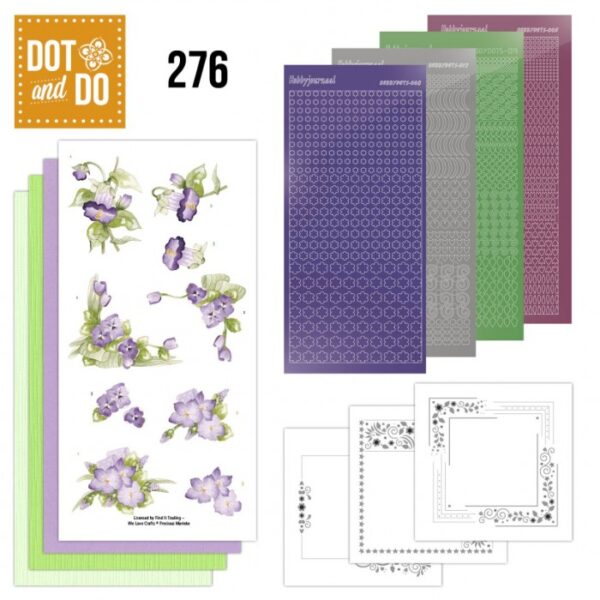 Dot and Do 276 - Precious Marieke - Purple Blossom DODO276