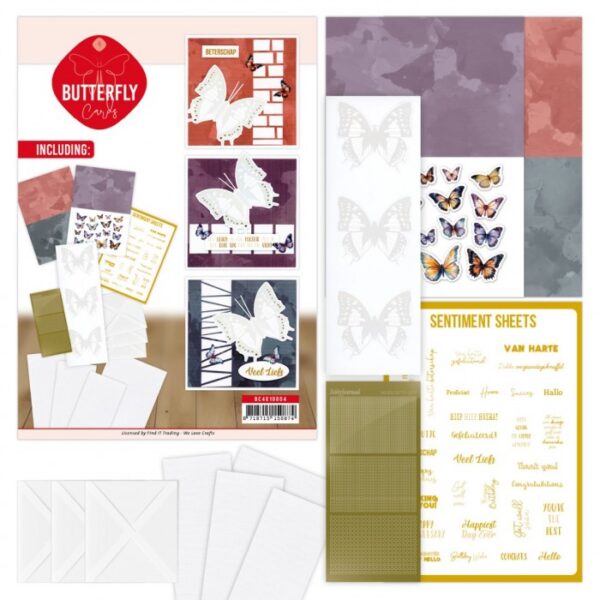 BC4K10004 - Butterfly Cards 4 BC4K10004