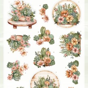 3D Cutting Sheet - Berries Beauties - Plant Paradise - Blooming Oasis CD12334