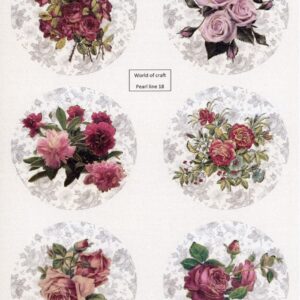 Scenery Parelmoer - WOC - nr18 - Flowers - Round WOCPL018