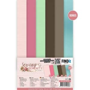 Linen Cardstock Pack - Amy Design - Sewing Serenity - 4K AD-4K-10036