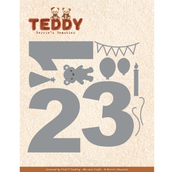 Dies - Berries Beauties - Teddy - Teddy Celebrates BBD10042