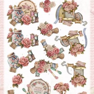 3D Cutting Sheet - Amy Design - Sewing Serenity - Stitching CD12308