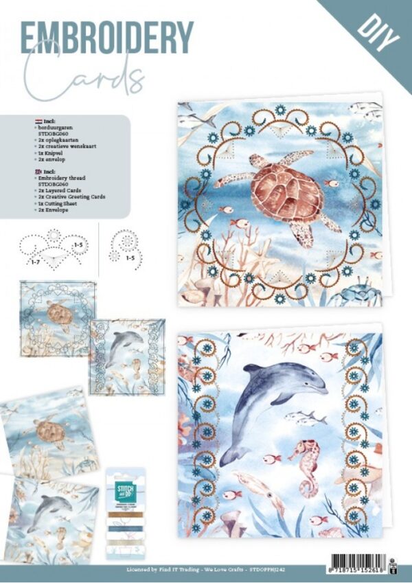 Stitch and Do Cards - HJ 242 Set STDOPPHJ242