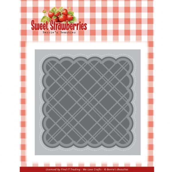 Dies - Berries Beauties - Sweet Strawberries - Strawberry Trellis BBD10044
