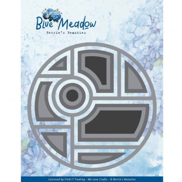 Berries Beauties - Blue Meadow - Meadow Circle Frame BBD10047