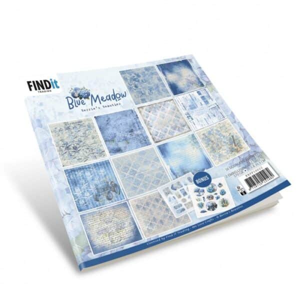 Paperpack - Berries Beauties - Blue Meadow 20 x 20 cm BBPP10022