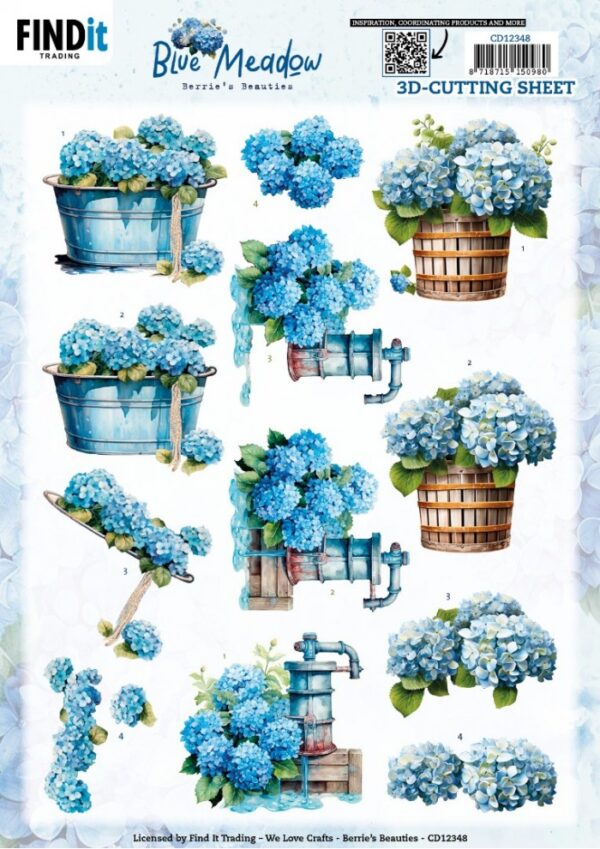 Berries Beauties - Blue Meadow - Water Pump CD12348