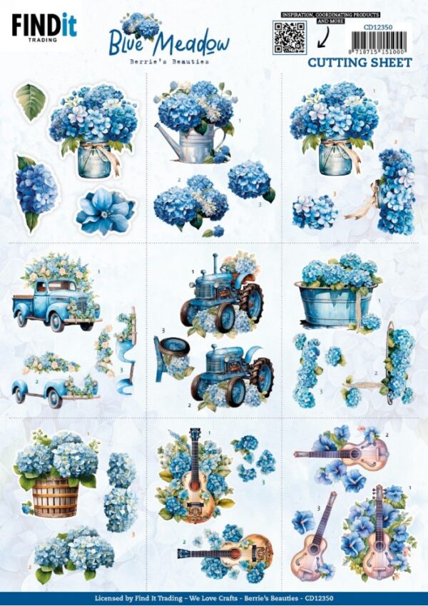 Berries Beauties - Blue Meadow - Mini CD12350