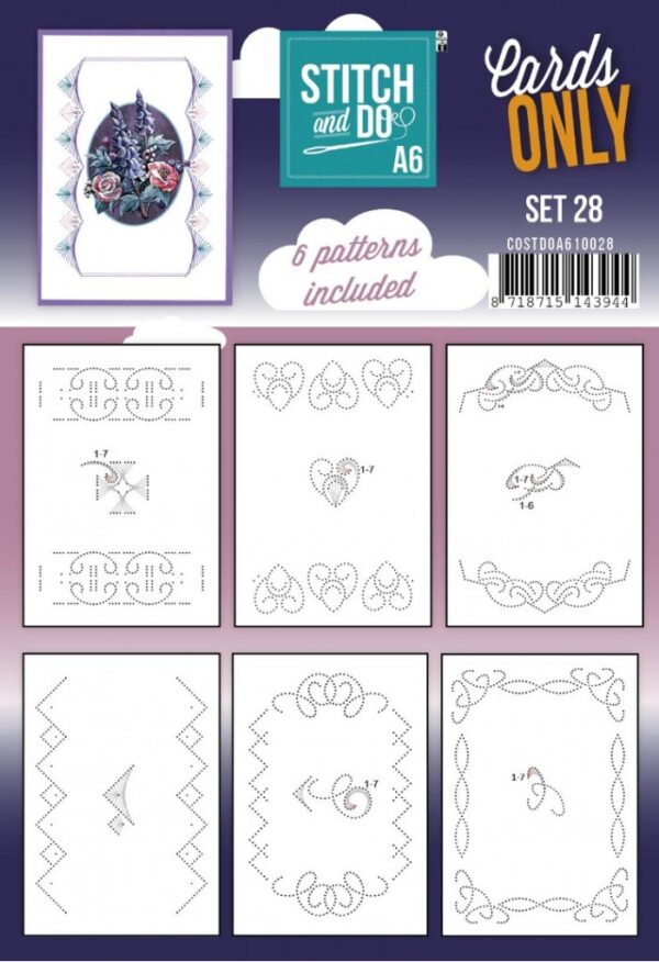 Stitch and Do - Cards Only A6 - Set 28 871871514394