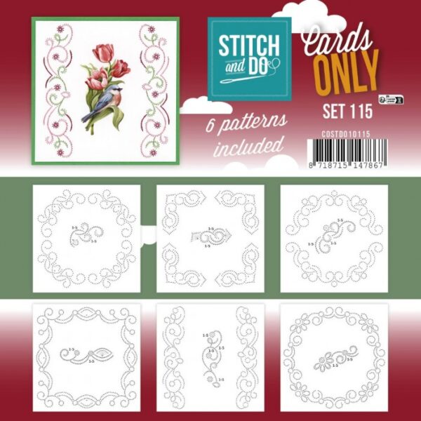 Stitch and Do - Cards Only 4K - Set 115 COSTDO10115