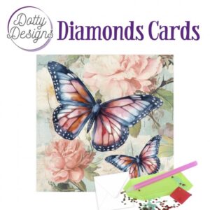 Dotty Designs Diamond Cards - Flutter Flair 1 DDDC1185
