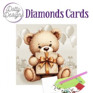 Dotty Designs Diamond Cards - Teddy 1DDDC1187