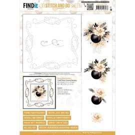 3D Stitch and Do Sheet - Berries Beauties - Golden Whisper 2 STDOHS10008