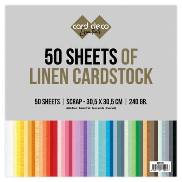 Jumbo kartonpakket - Card Deco - SC - 50 Sheets SCP001
