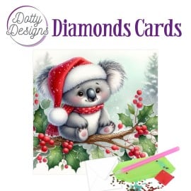 Dotty Designs Diamond Cards - Christmas Koala DDDC1201
