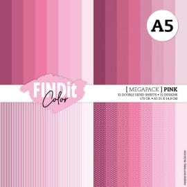 Findit Color - Megapack - Pink - A5 FITCPPA5006