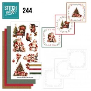 Stitch and Do 244 - Berries Beauties -Timeless Christmas STDO244