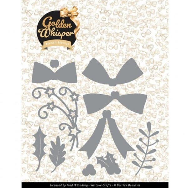 Dies - Berries Beauties - Golden Whisper - Golden Bow BBD10054