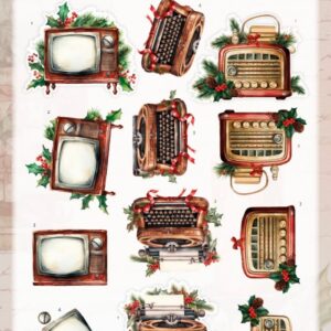 3D Cutting Sheet - Berries Beauties - Timeless Christmas - Timeless Devices CD12373