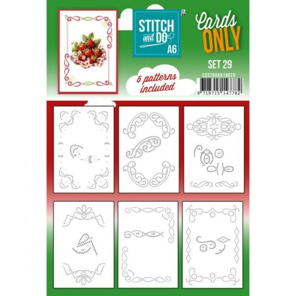 Stitch and Do - Cards Only A6 - Set 29 COSTDOA610029