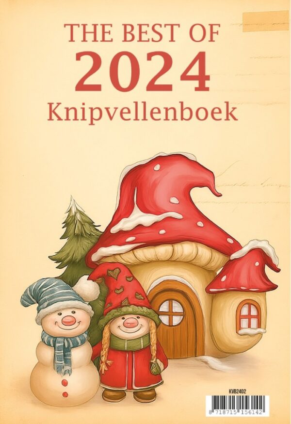 Knipvellenboek The Best of 2024 - Chistmas KVB2402