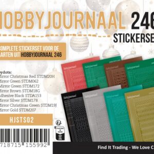 Stickerset Hobbyjournaal 246 HJST246