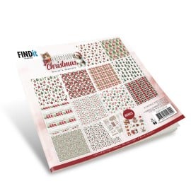 Paperpack - Berries Beauties - A Very Furry Christmas 20 x 20 cmBBPP10028