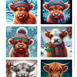 Scenery Push out - Berries Beauties - Highland - Square BBSC10113